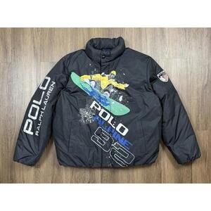 Polo Ralph Lauren Alpine Ski 92 Snowboard Down Puffer Jacket Mens Medium $498